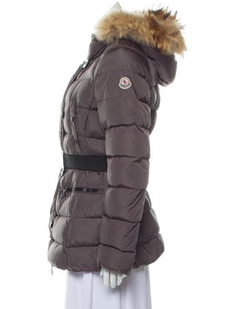 Moncler Daunenjacke mit Pelz Gr. 2
