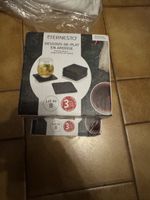 Lot de 8 dessous de plats en ardoise neufs Ernesto