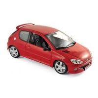 PEUGEOT 206 RC ROT 2003 1:18 NOREV