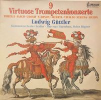 Ludwig Güttler – 9 virtuose Trompetenkonzerte (2 LPs)