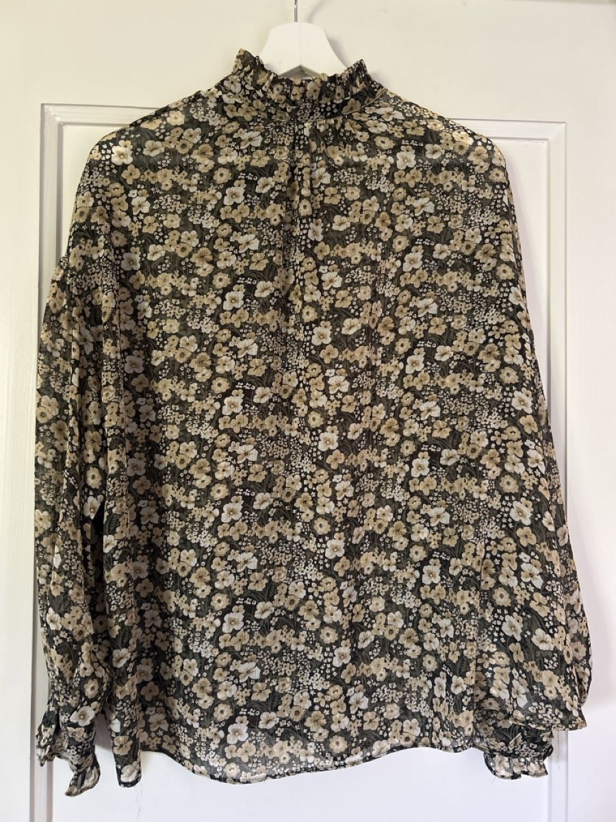 Mango Camicette: Mango Blumenmuster Bluse, Grösse S – Nuovo (secondo la descrizione) da Zürich venduto da zidi06 1