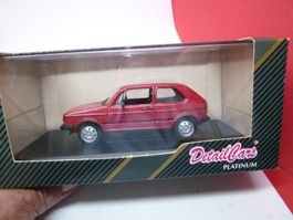 VW Golf I - 1974 - in rot - von Detail Cars in OVP = RAR !
