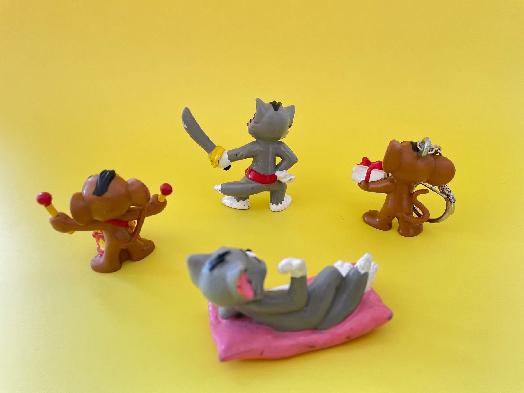 Bullyland Statuette: 4x Tom & Jerry Comic Figur 1986/2000 MGM Turner Bully – Usato da Gossau SG venduto da entwederoder 1