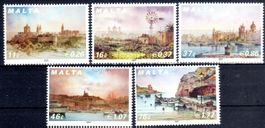 MALTA 2007 LANDSCHAFTEN 5 MARKEN ** POSTFRISCH ** - AA80