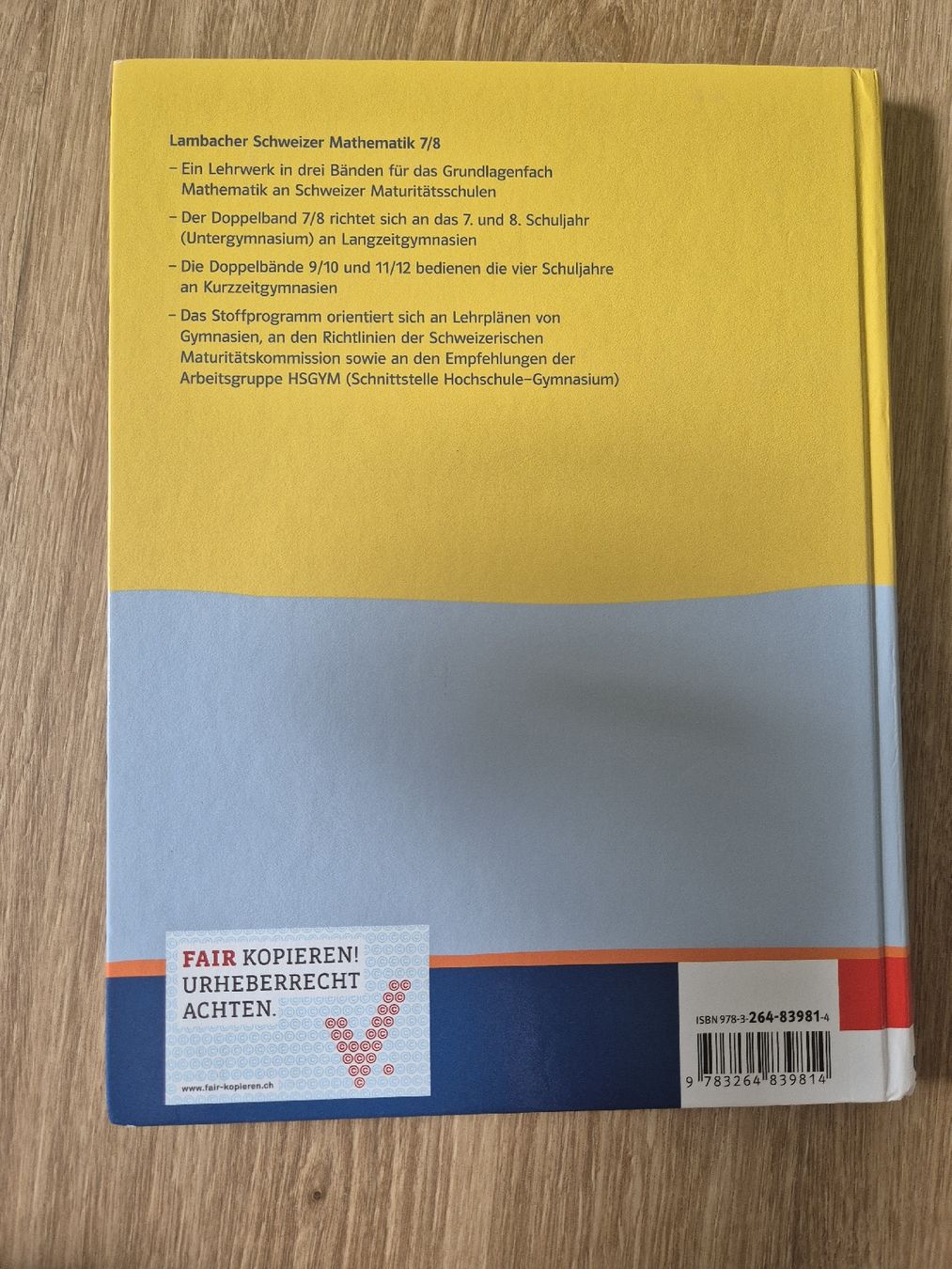 Libri: Lambacher Schweizer 7/8 Grundlagen Mathematik – Usato da Oberriet SG venduto da bae_2kbx 1