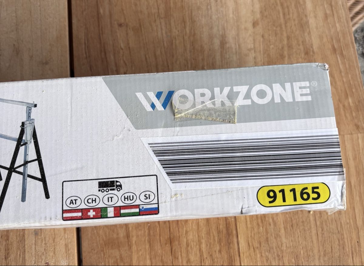 Sonstige Dekorationen & Accessoires: WORKZONE Arbeitsunterstellbock 800-1300mm neu – Neu und originalverpackt aus Welschenrohr von Koenigvon01 2