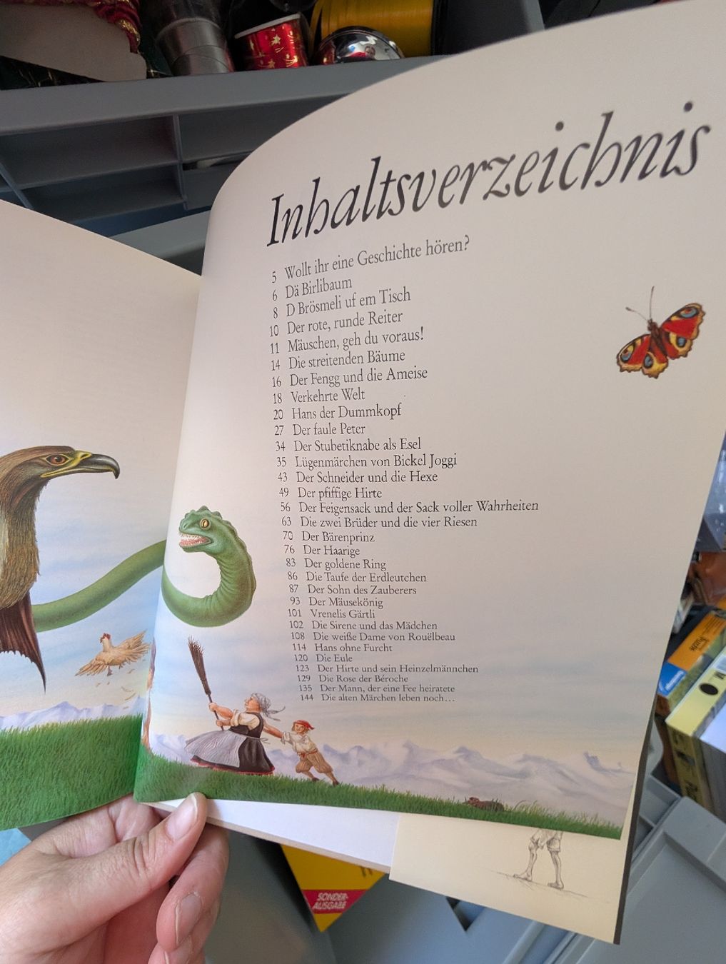 Libri: Die schönsten Märchen der Schweiz Buch  – Usato da Bern venduto da berneroberlaenderin 3