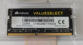 Corsair ValueSelect 4GB DDR4-2133 SO-DIMM (CL15)