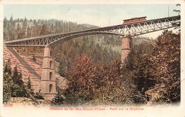 Bex Gryon Villars (VD) – Brücke über die Gryonne