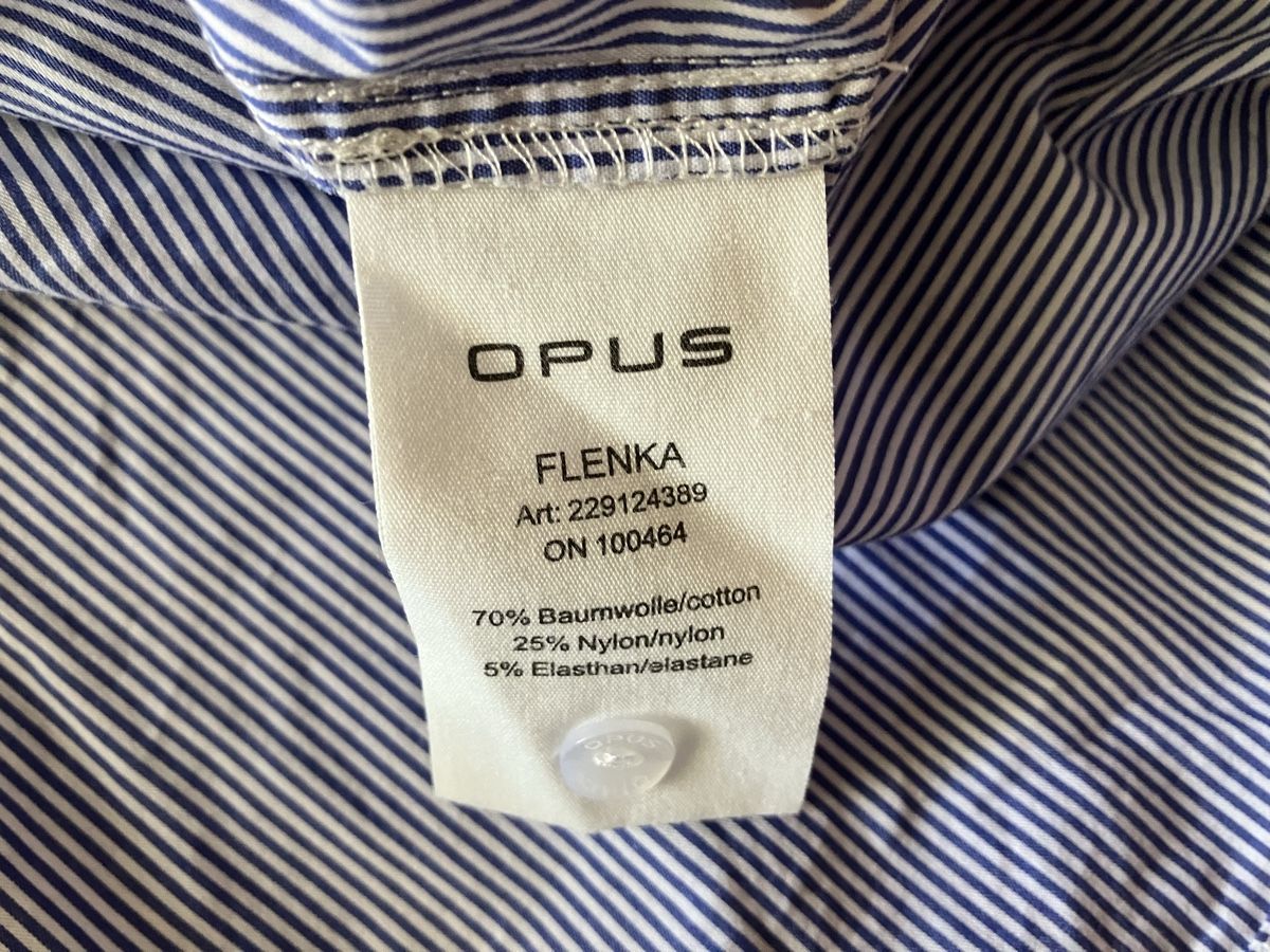 Opus Camicette: Opus schöne Tunika/ Bluse gestreift Gr. 42 – Usato da Weiningen ZH venduto da moon-55 4