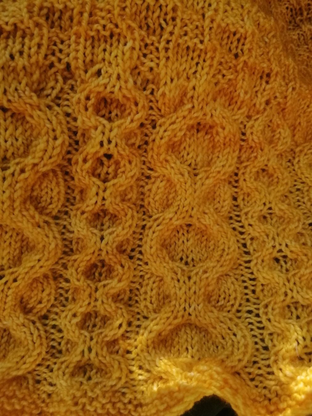 Foulards, Tücher & Schals: Schultertuch "Honigtopf", 100% Merino  NEU – Neu (gemäss Beschreibung) aus Langenthal von Handstrick 4