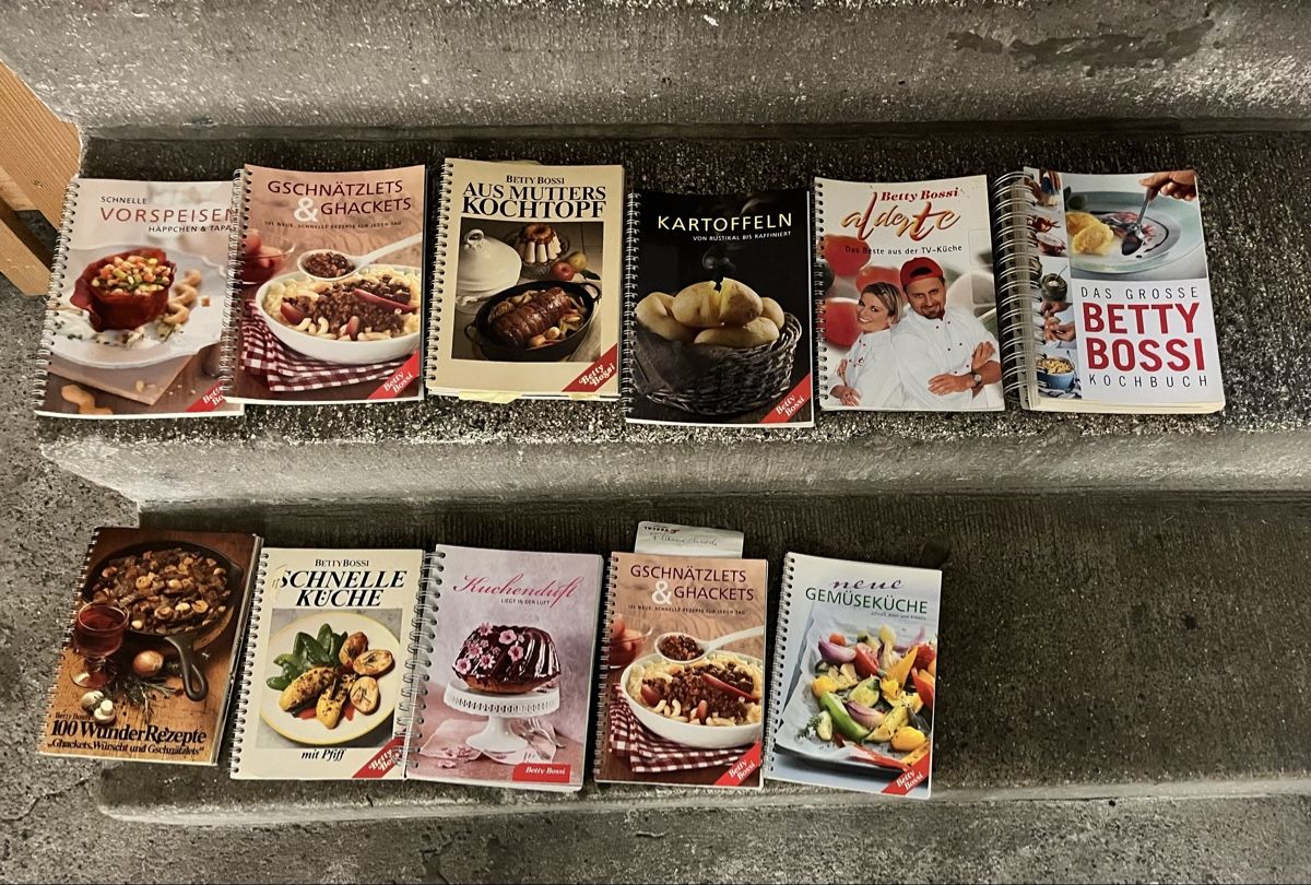 Bücher: Betty Bossi Kochbücher – Gebraucht aus Zürich von Maria_Felicina 1
