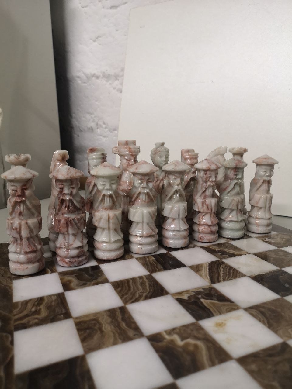 Spiele: Schachmarmor mit chinesischem Motiv. – Gebraucht aus Bern von Yunkom 4