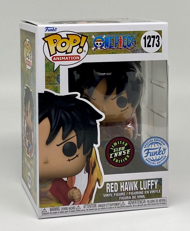 Funko Pop! One Piece, Red Hawk Luffy #1273 GITD (chase) (Neu und originalverpackt) in für CHF 42