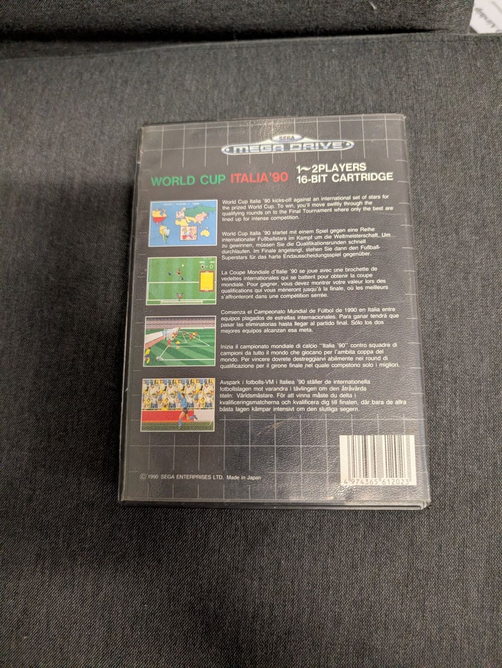 Spiele: World Cup italia 90 Sega Mega Drive – Gebraucht aus Giubiasco von Ticinerd 1