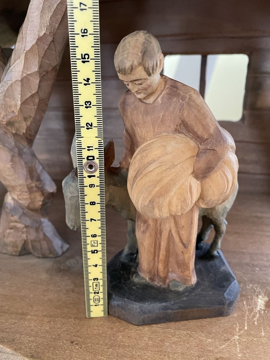 Statuette: Hirte mit Esel Thomann Brienz – Usato da Flawil venduto da Naphtali 4