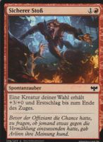TCG Magic The Gathering MTG De VOW 179 Sicherer Stoß