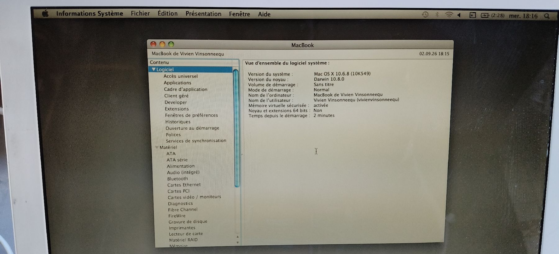 Apple Notebooks: Macbook blanc  – Gebraucht aus Chernex von Lama1822 2
