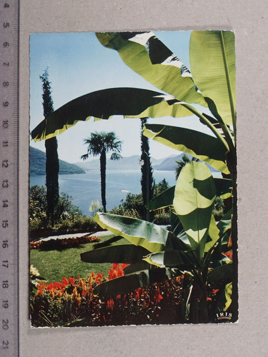Ansichtskarten: Brissago, 1965 – Gebraucht aus Lenzburg von fh1