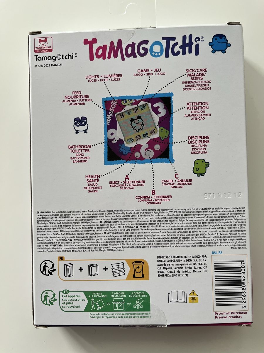 Bandai Spielzeuge: Tamagotchi Gen1 Mametchi cartoon style – Gebraucht aus Esslingen von kra_7lvr 1