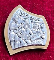 Fasnachtsplakette Kriens Gold 2000 Krienser