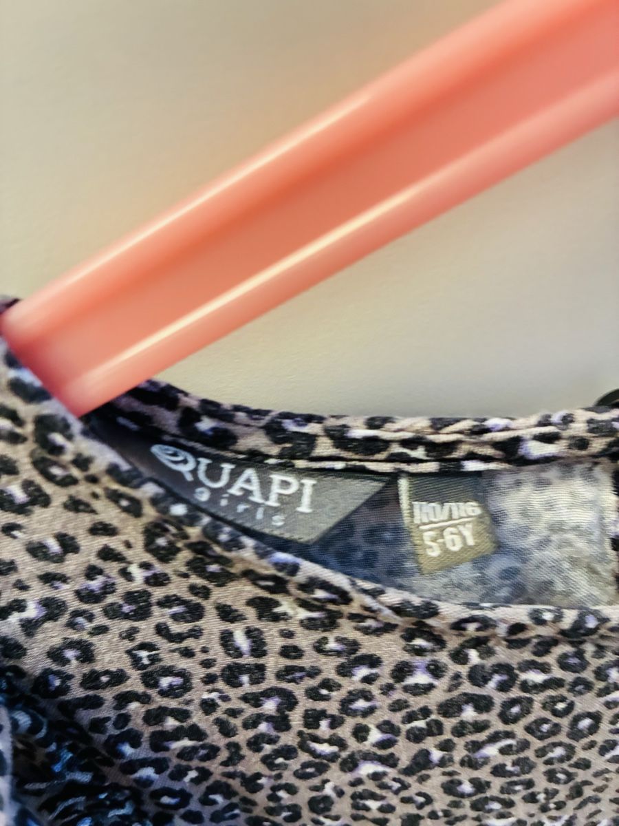 Vestiti & Gonne: QUAPI Mädchen Kleid, Gr. 110/116, Leopard, Herbst Look – Usato da Wettingen venduto da hak_52m8 1