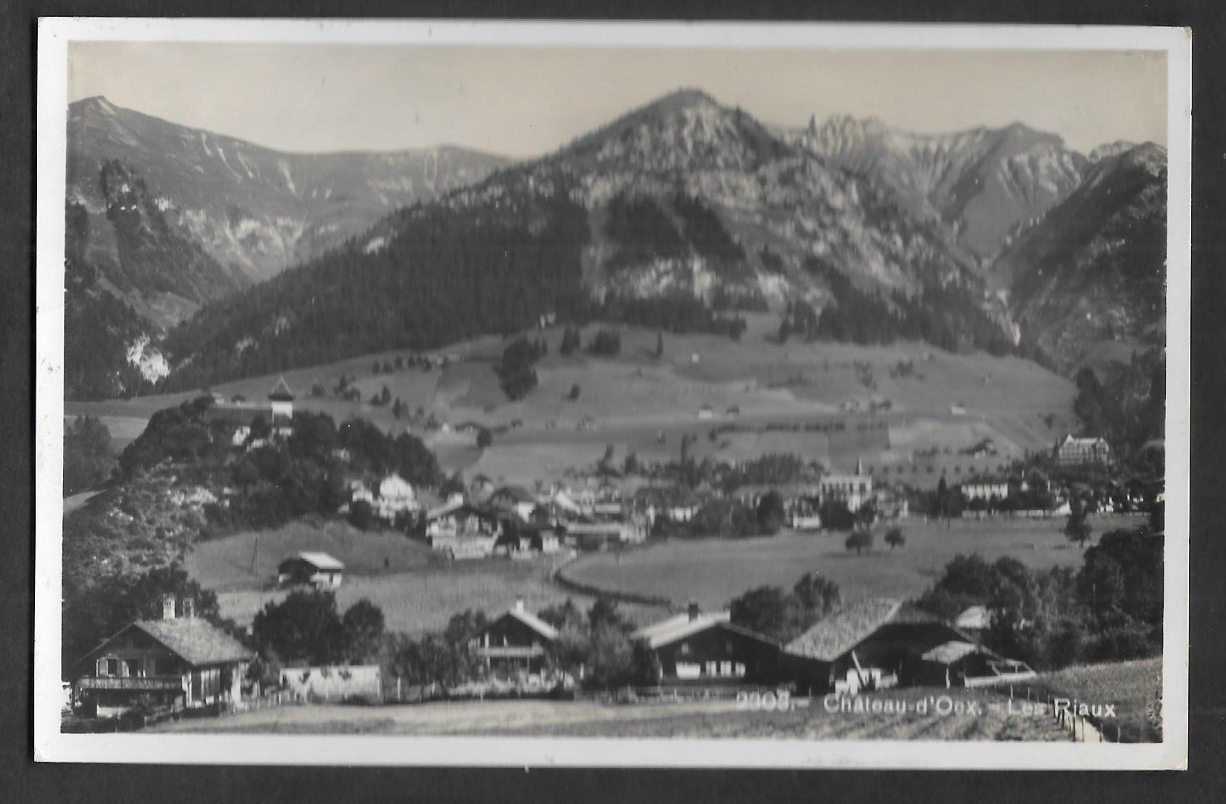 Cartoline postali: Château-d'Oex Les Riaux – Usato da Olten venduto da clotaldi