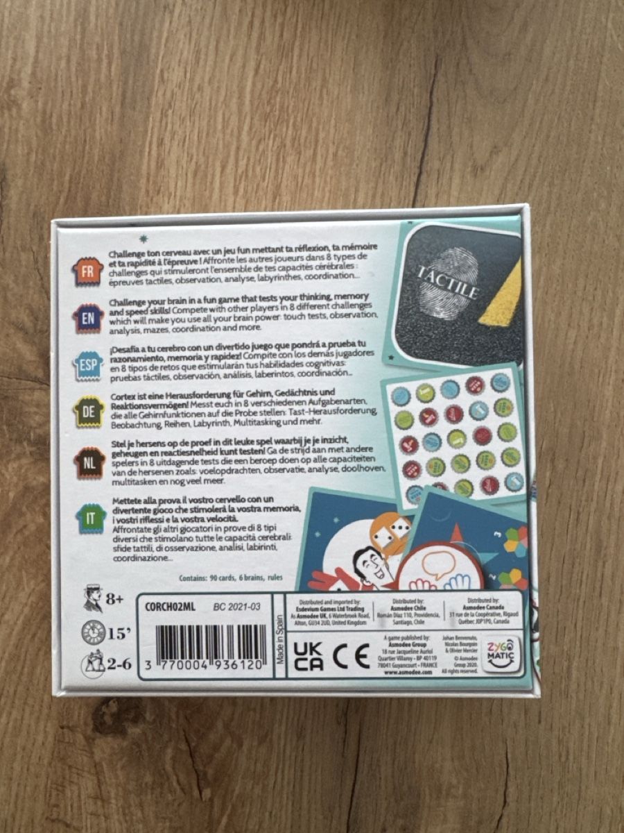 Jeux: Brettspiel Cortex Challenge 2 gebrauchter Zustand – Neuf (Voir description) à Dietikon par eva_5mr6 2