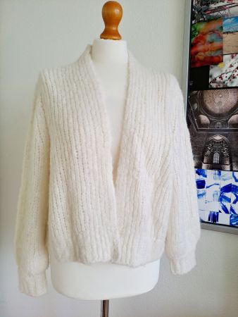 Strickjacke crème-weiss von s.Oliver, M