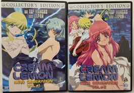 Cream Lemon: New Generation (1987) Vol. 1 & 2, 2 DVDs