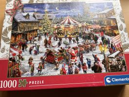 Clementoni Puzzle 1000 Teile Classic Christmas neu