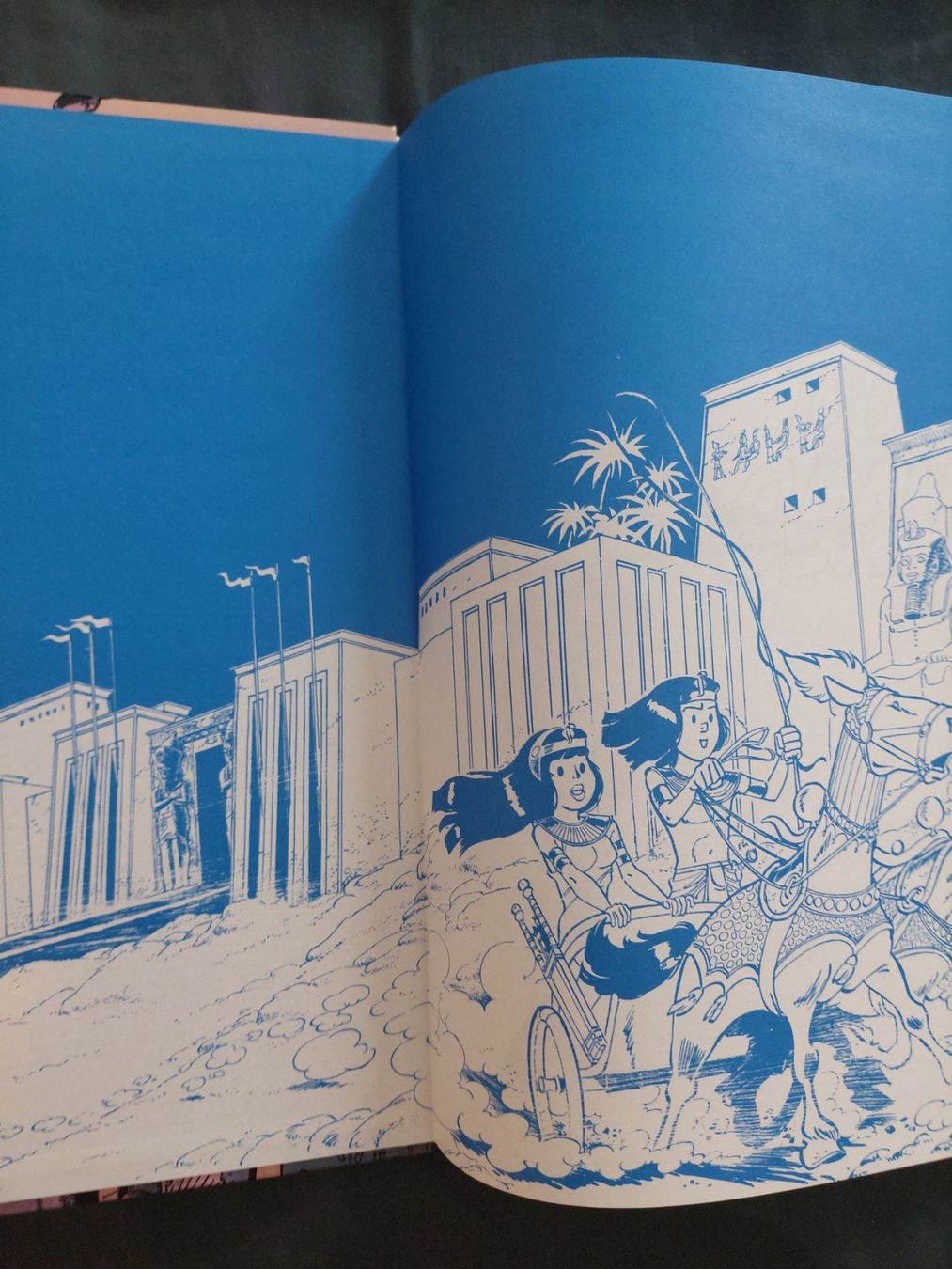 Fumetti: Papyrus T.9 Les Larmes du Géant EO 1986 TBE – Usato da Genève venduto da Blu_BD 2
