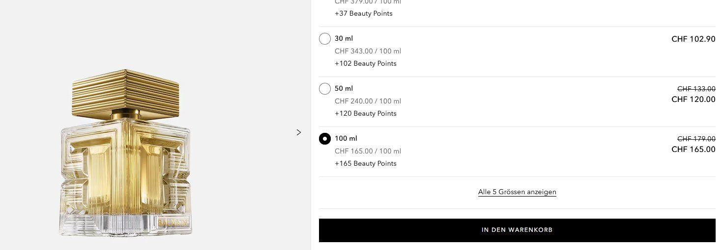 Balmain Parfum & Eau de Toilette: DESTIN DE BALMAIN EAU DE PARFUM – Neu (gemäss Beschreibung) aus Zürich von kiwi2024 4