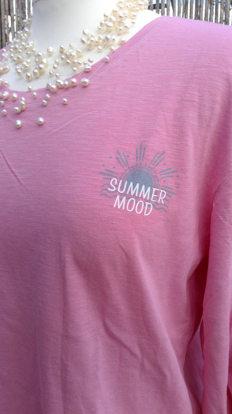T-shirt: Lot 2x Sweat rose & blanc, taille M, NEUF – Nuovo e nell'imballaggio originale da Agiez venduto da chouchanelle 4