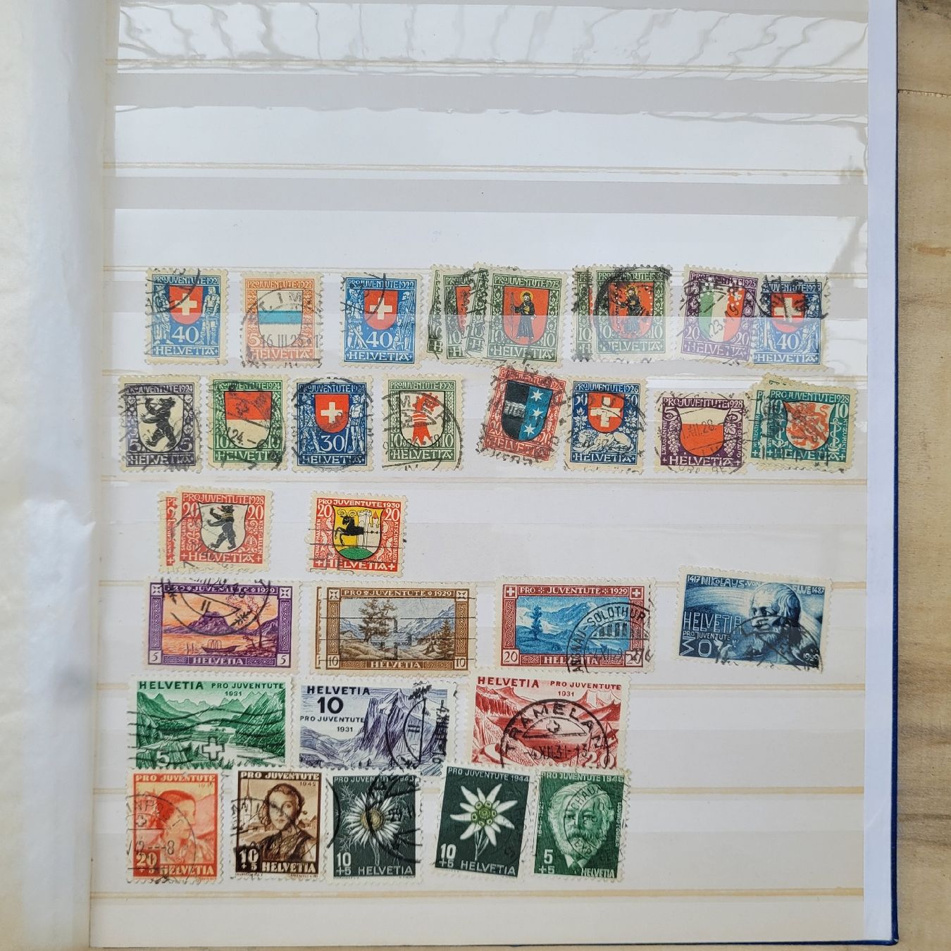 Alle Briefmarken: Briefmarkensammlung CH & Welt – Gebraucht aus Zürich von Ok4u 2