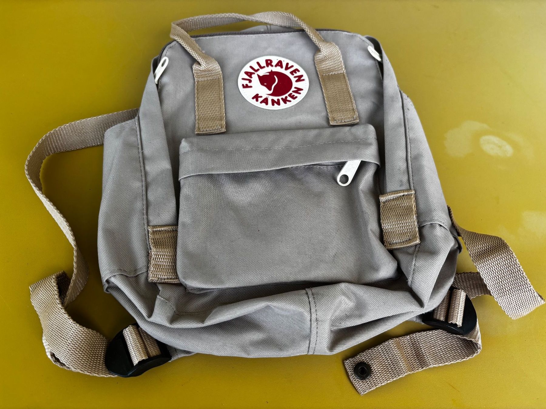 Fjällräven Rucksäcke: FJÄLLRÄVEN beiger Rucksack – Gebraucht aus Zürich von missmodernage 3