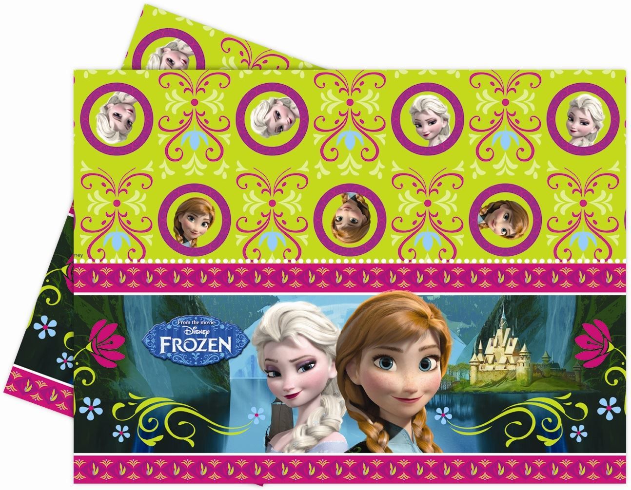 Disney Alle Dekorationen: Frozen / Tischdecke 120x180cm – Neu und originalverpackt aus Wetzikon ZH von partyonlineshop