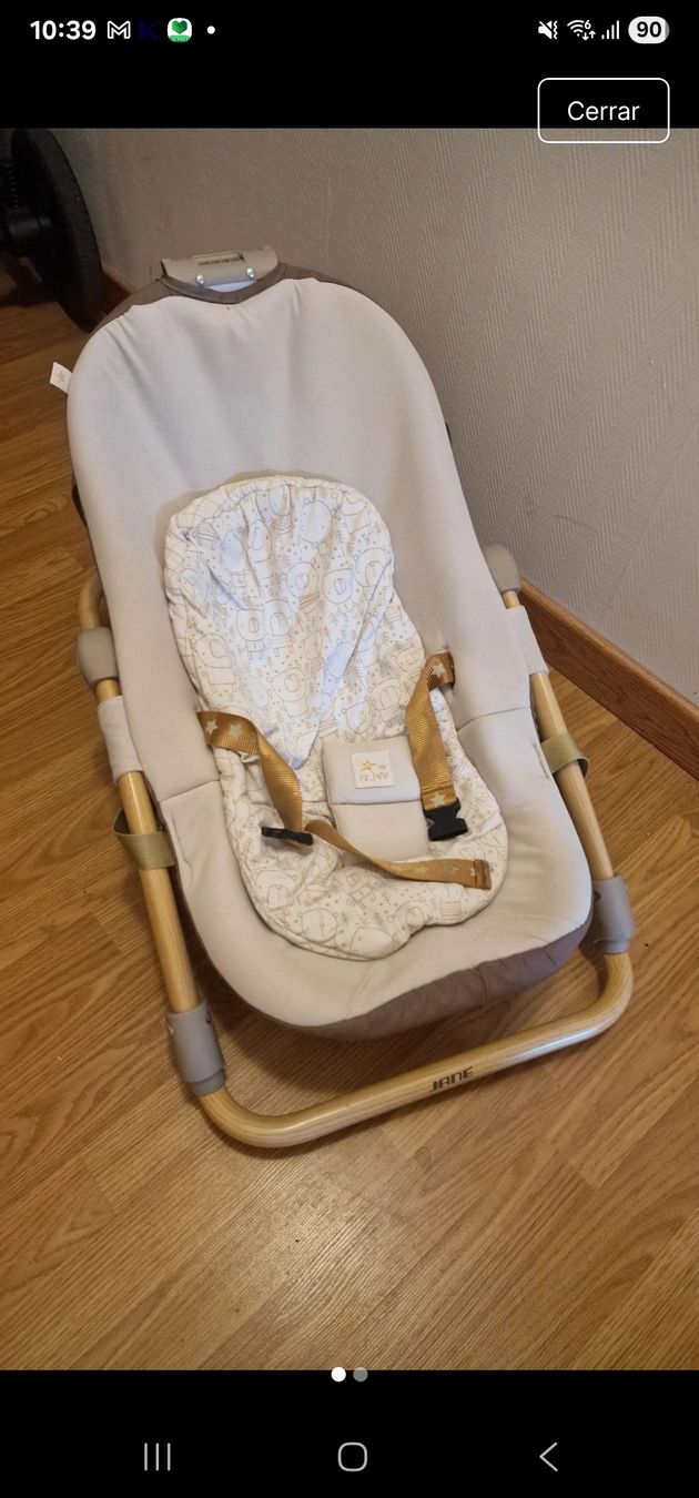 Sdraiette & Sdraiette a dondolo: Baby rocker beige used good condition – Usato da Basel venduto da mar_jfl8