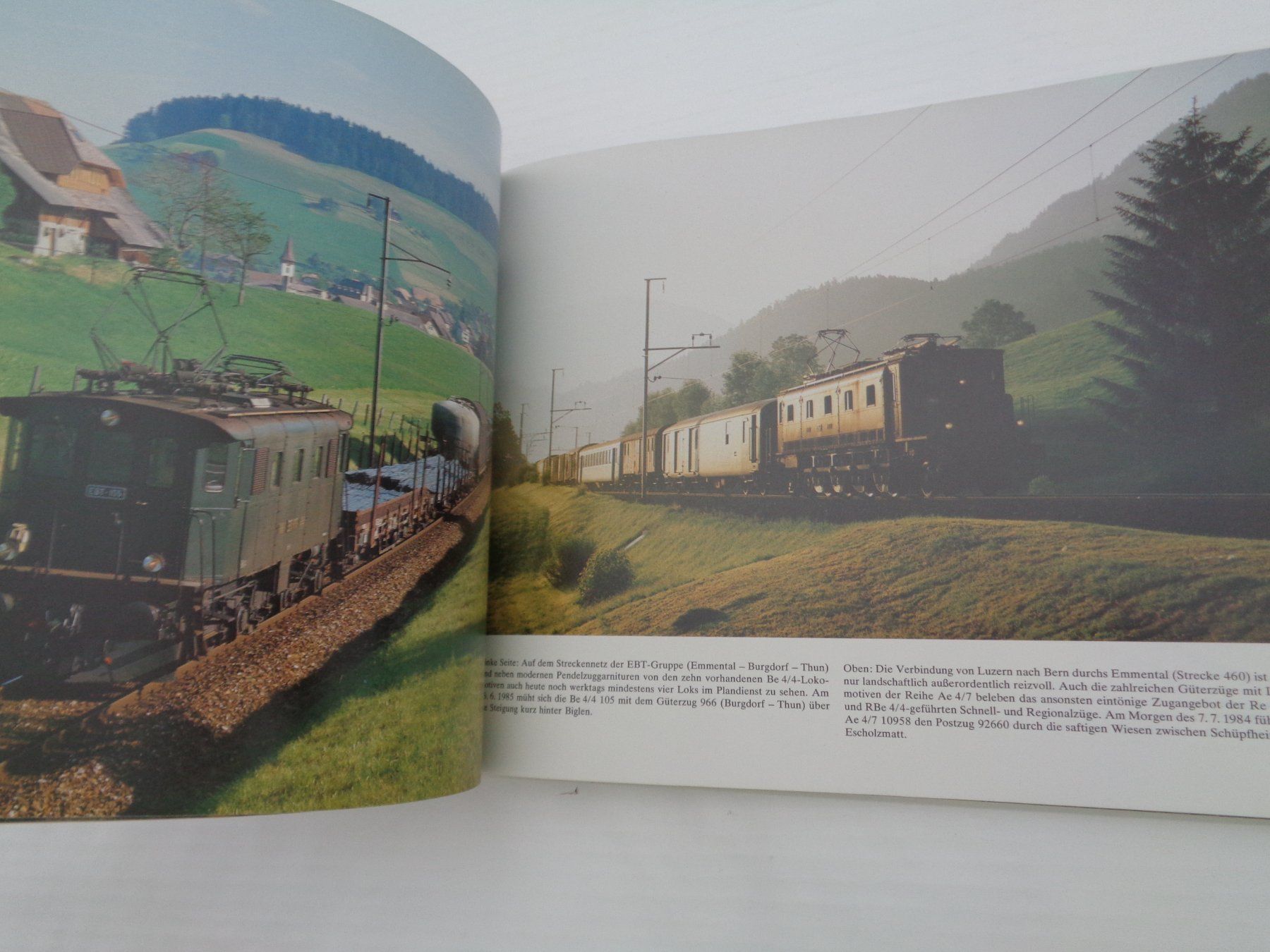Livres: Die Schweizer Bahnen - Eisenbahn u. Landschaft 160 Bildern – D'occasion à Chur par Oregano1 6