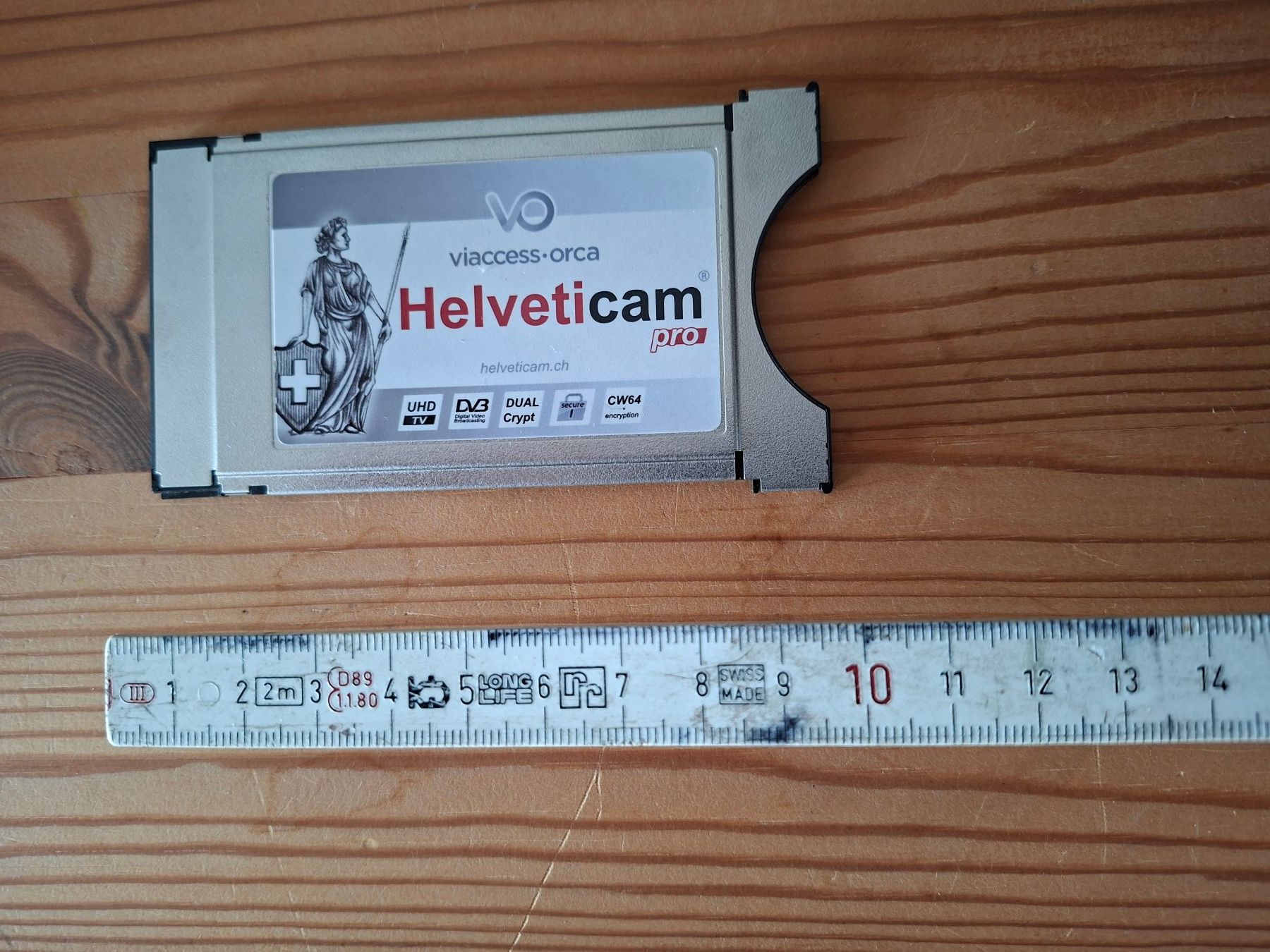 Lecteurs & Adaptateurs: CI-Modul Viaccess Helveticam Pro Dual Secure CW64 – D'occasion à St.Niklausen LU par Wirdbereitsverwendet 4