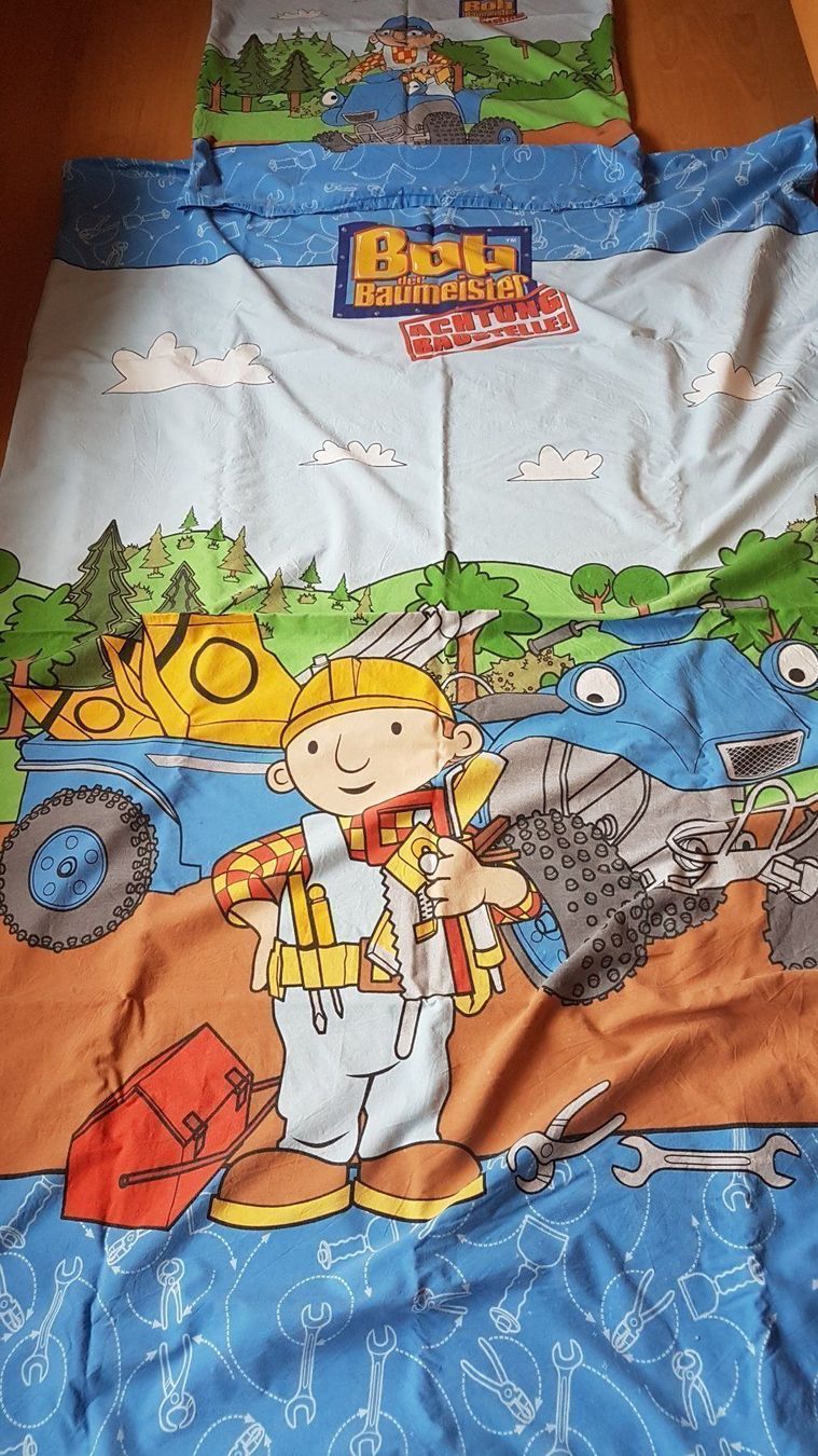 Biancheria da letto: KINDER-BETTWÄSCHE / CA. 125 x 200 – Usato da Sax venduto da spazieren