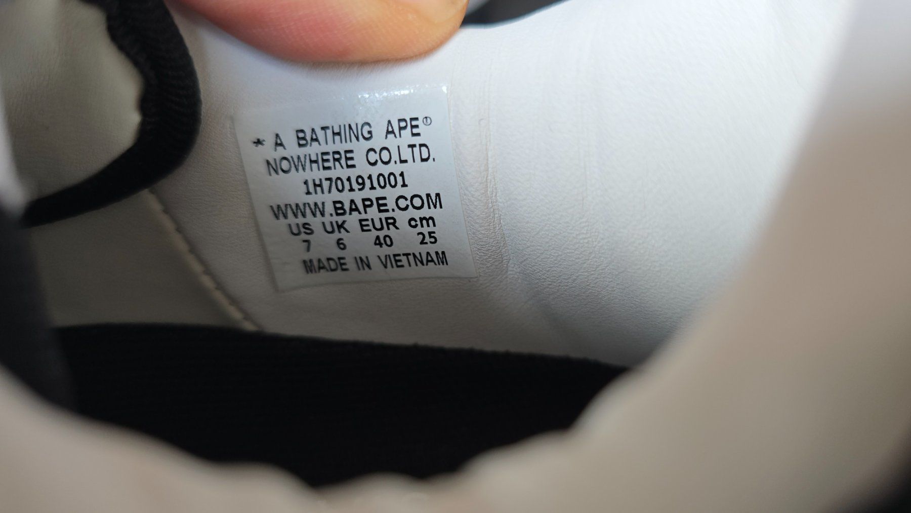Bape Scarpe da uomo: Bape Sta Lackleder schuhe  EU 40 – Usato da Wallisellen venduto da theblacksheep 6