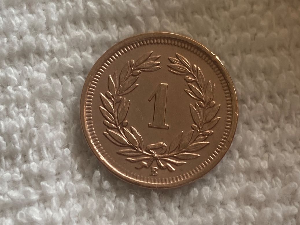 Alle Münzen: 1 centime/rappen 1908 – Gebraucht aus Nyon von Ilmi09 1