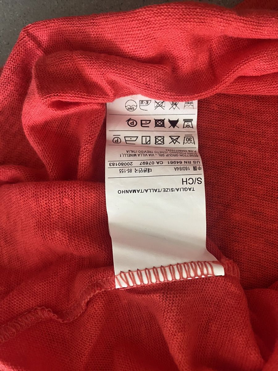 Benetton T-Shirts: Shirt Leinen Benetton – Neu (gemäss Beschreibung) aus Rütihof von ALAFC 2