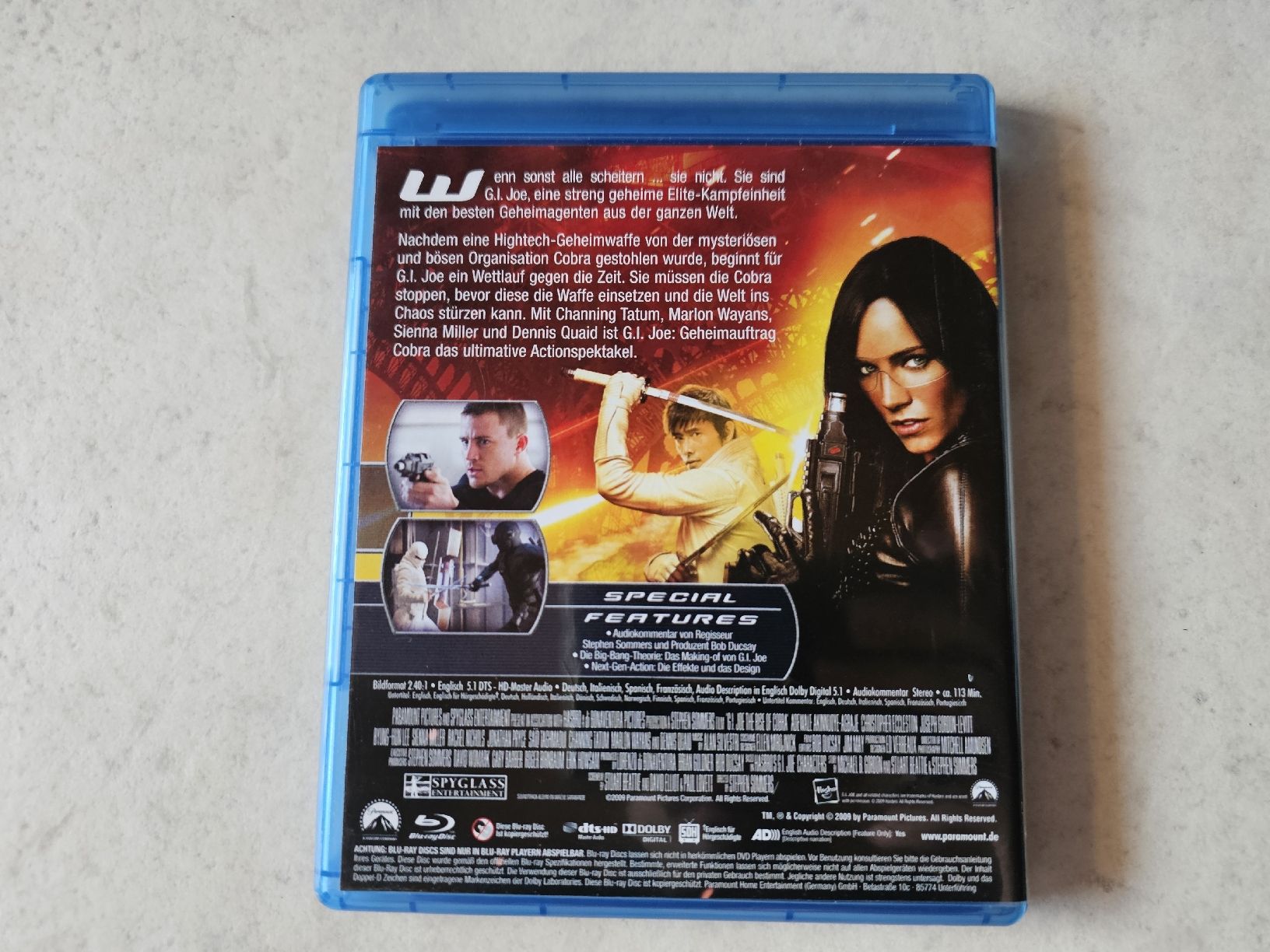 Alle DVDs: G.I. Joe  -  Geheimauftrag Cobra  /  Bluray – Gebraucht aus Schneisingen von backstore24 1