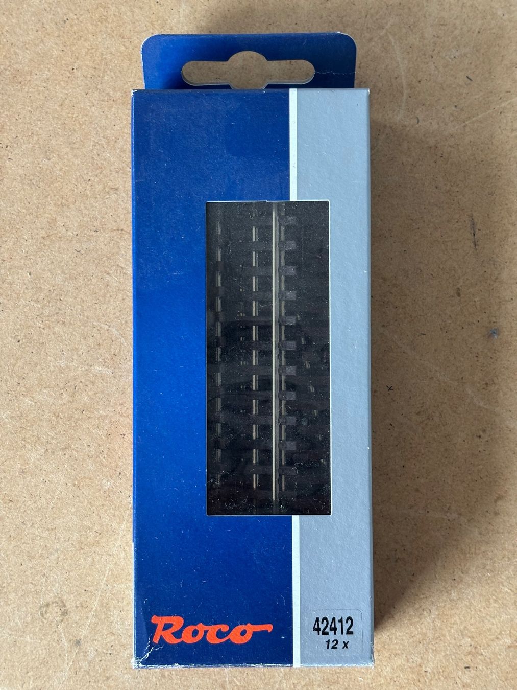 Roco Modellini di ferrovie: Roco 42412 Gleis 115mm Braun – Nuovo e nell'imballaggio originale da Hauterive NE venduto da eriamch