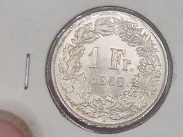 1 FR 1940 UNZIRKULIERT !