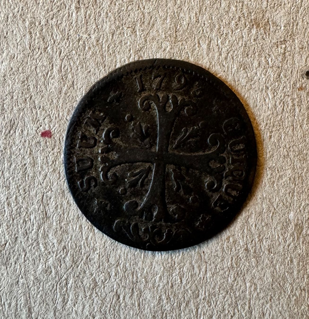 Tutti le monete: Neuenburg - 1/2 Batzen 1793 – Usato da Meilen venduto da coins4sale 1