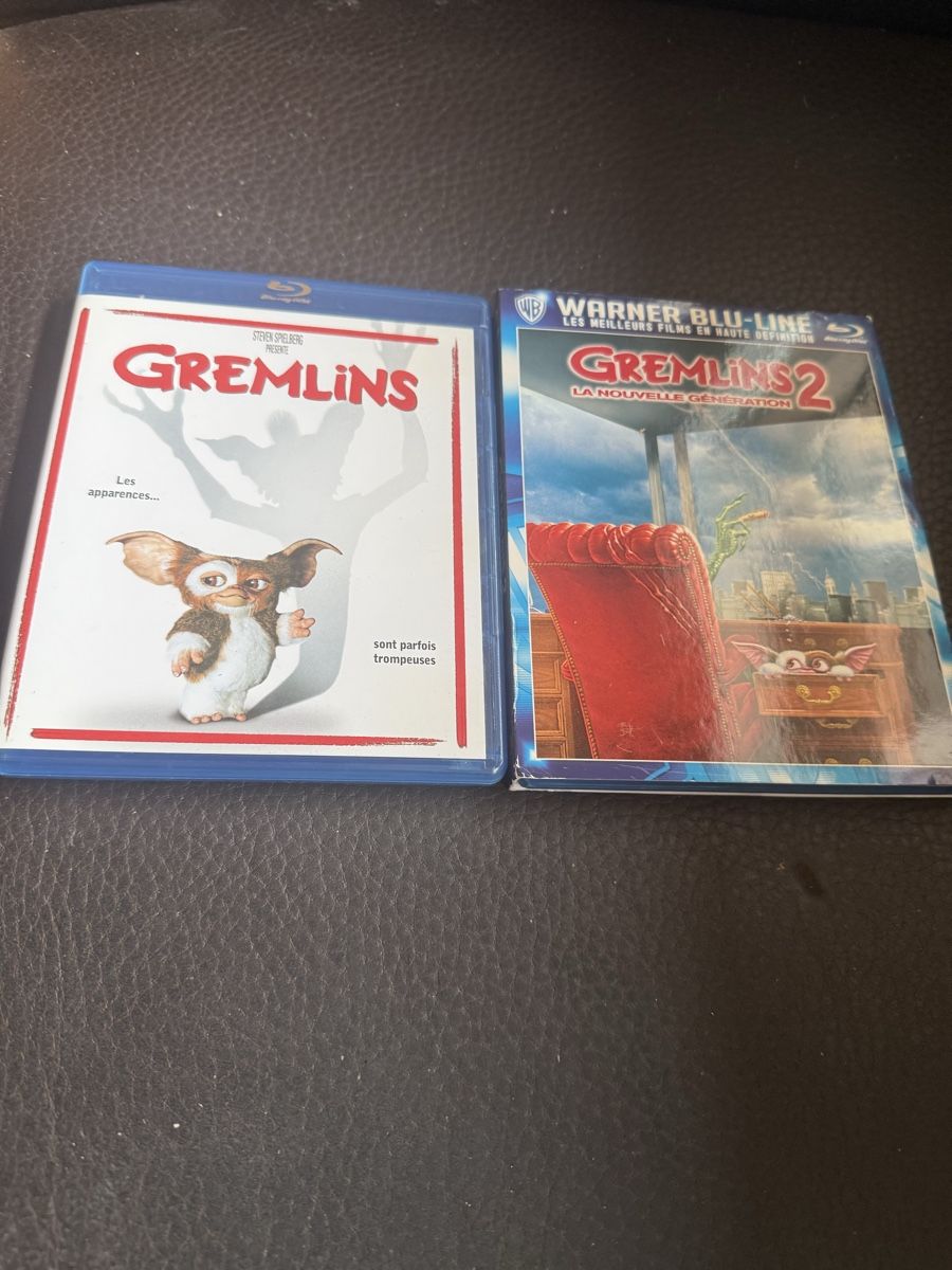 Tutti i DVDs: Gremlins 1 et 2 (blu-ray) – Usato da Troinex venduto da grigri2020