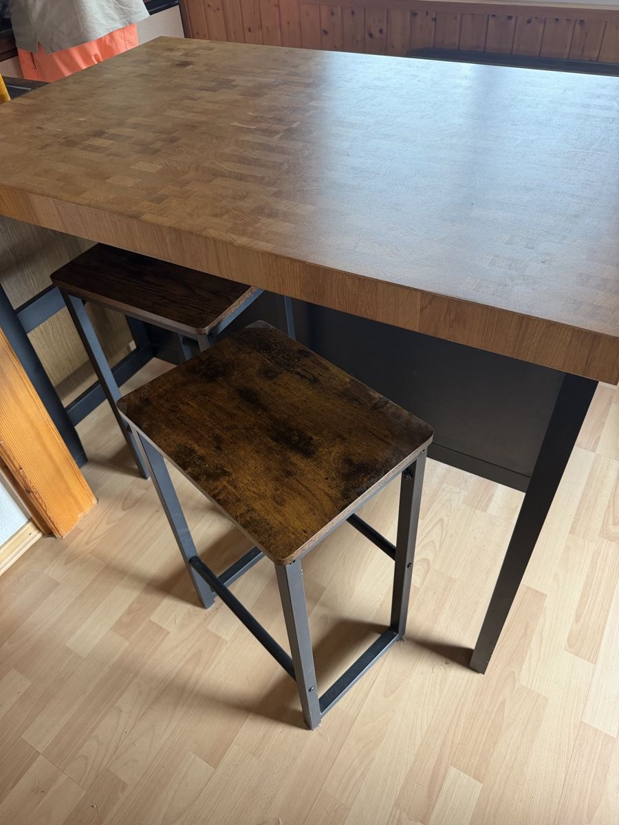 Ikea Komplettküchen: Küchensinsel Ikea Vadholma mit 2 Barhocker – Gebraucht aus Erlinsbach SO von Veelvet42 5